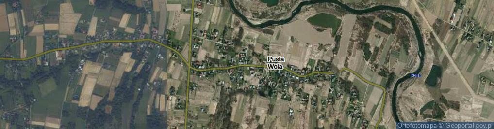 Zdjęcie satelitarne Pusta Wola ul.